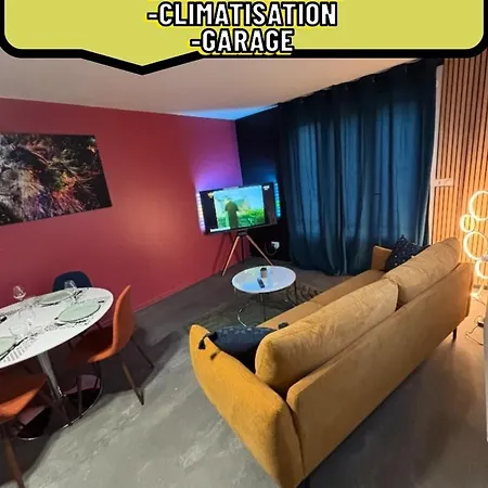 5 Min Moulins Duplex -clim -wifi -borne D Arcade -garage 25 Min Le Pal * Yzeure